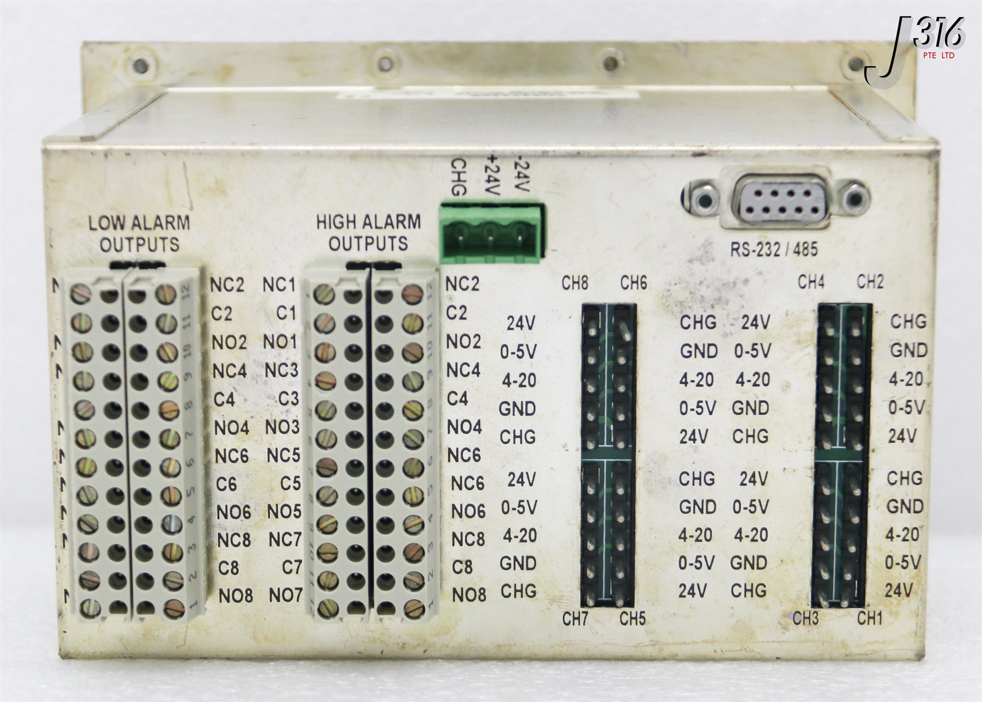36577 DATA INSTRUMENTS AD824 EIGHT CHANNEL MONITOR AD824232S | eBay